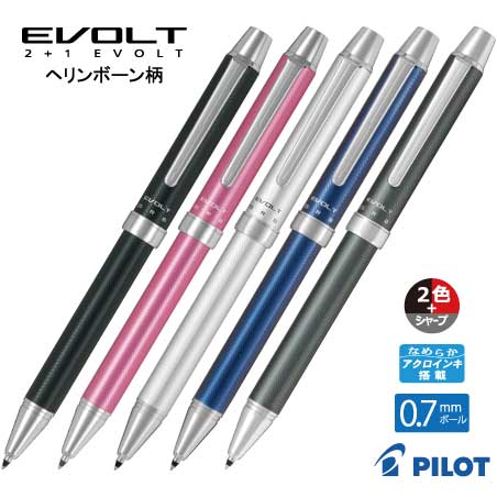 PILOT エボルト ヘリンボーン柄